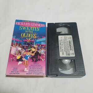 Richard Simmons Sweatin To The Oldies 2 Aerobic Concert VHS Tape - Bundle & Save